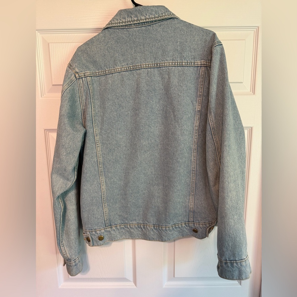 American Apparel Light Blue Denim Jacket - Picture 2 of 2